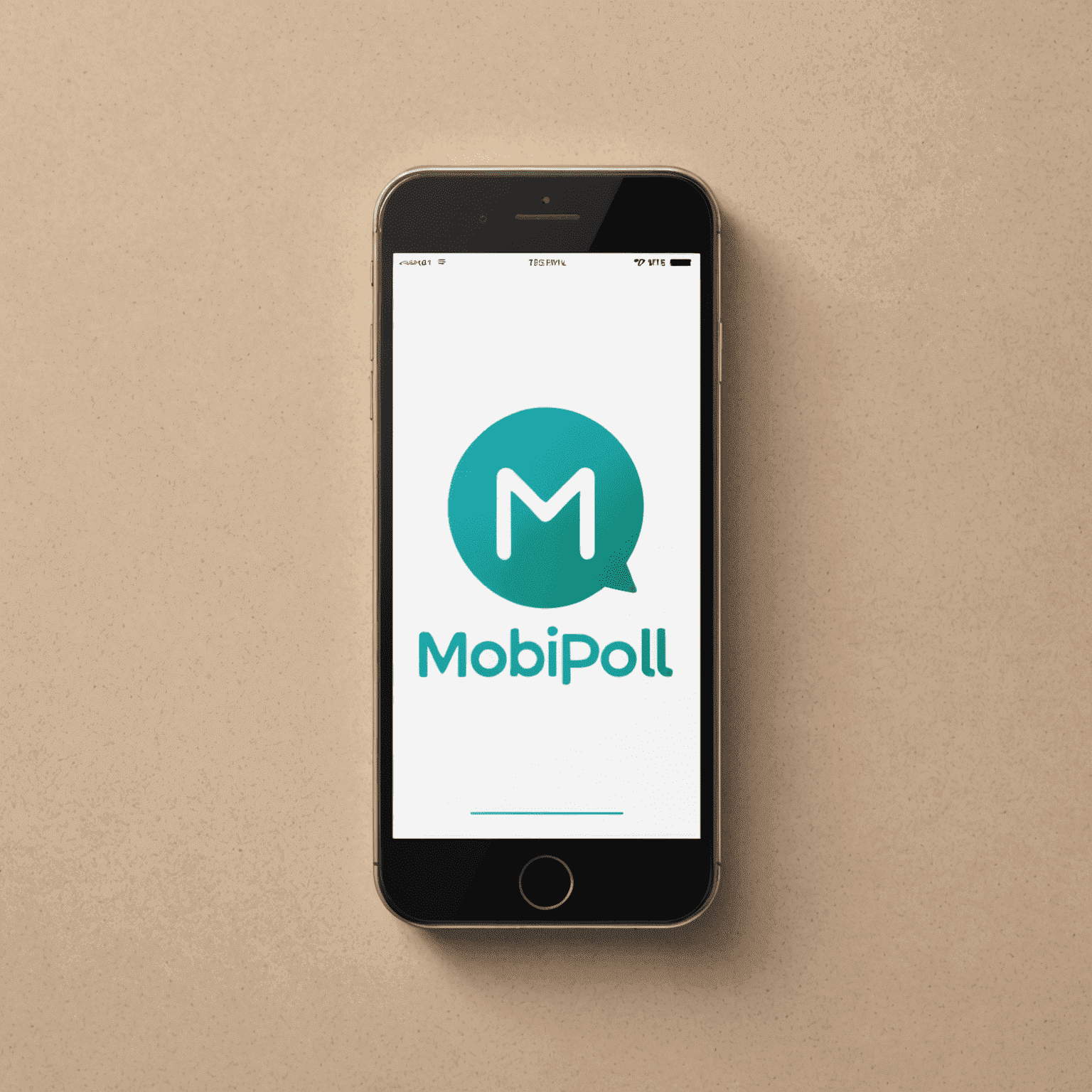 mobipoli logo - stylized text with a mobile phone icon