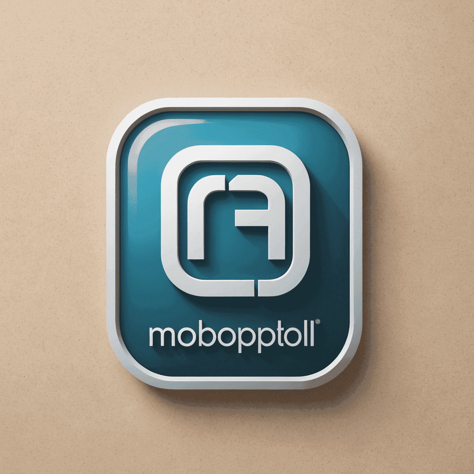 mobipoli logo - stylized text with a mobile phone icon