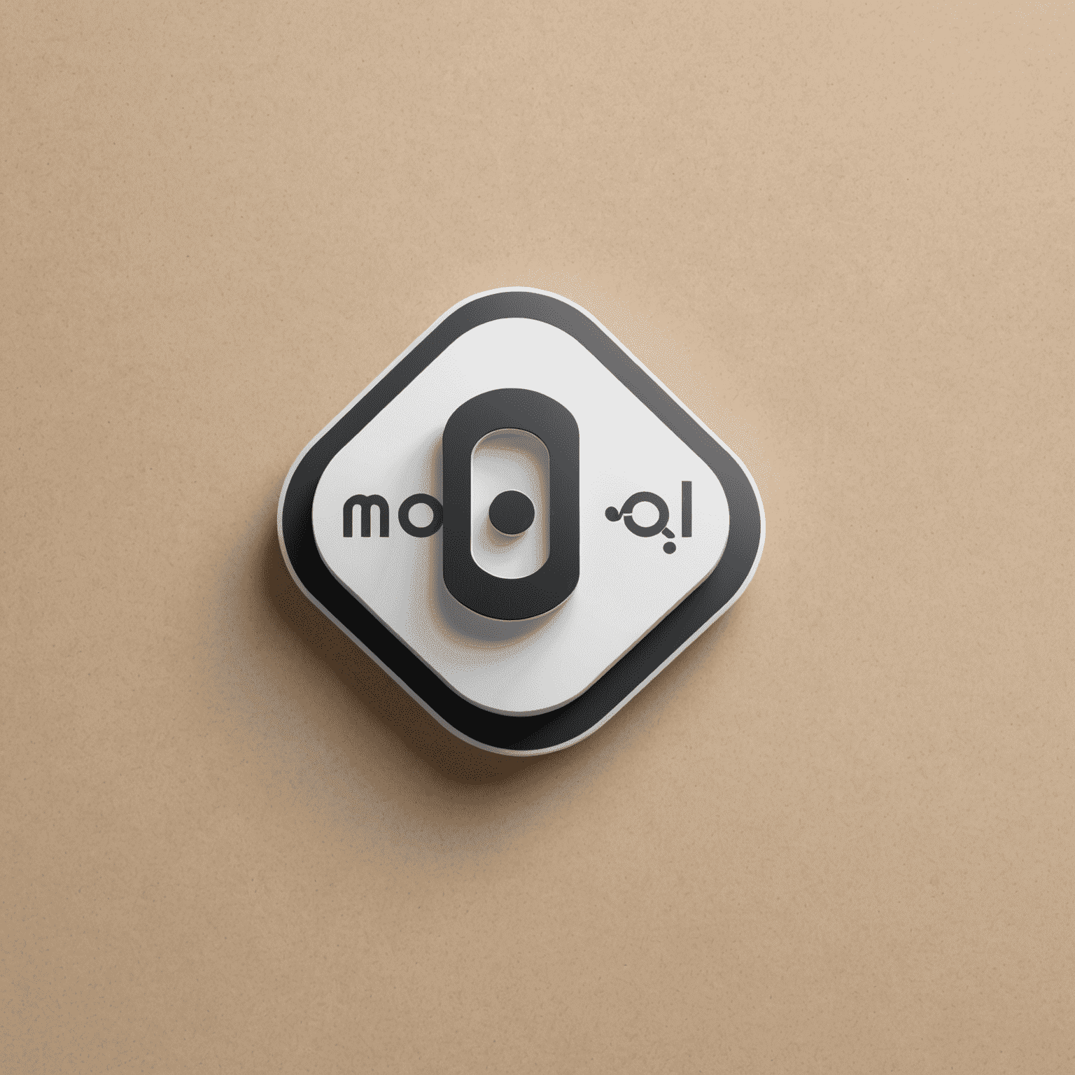mobipoli logo - stylized text with a mobile phone icon